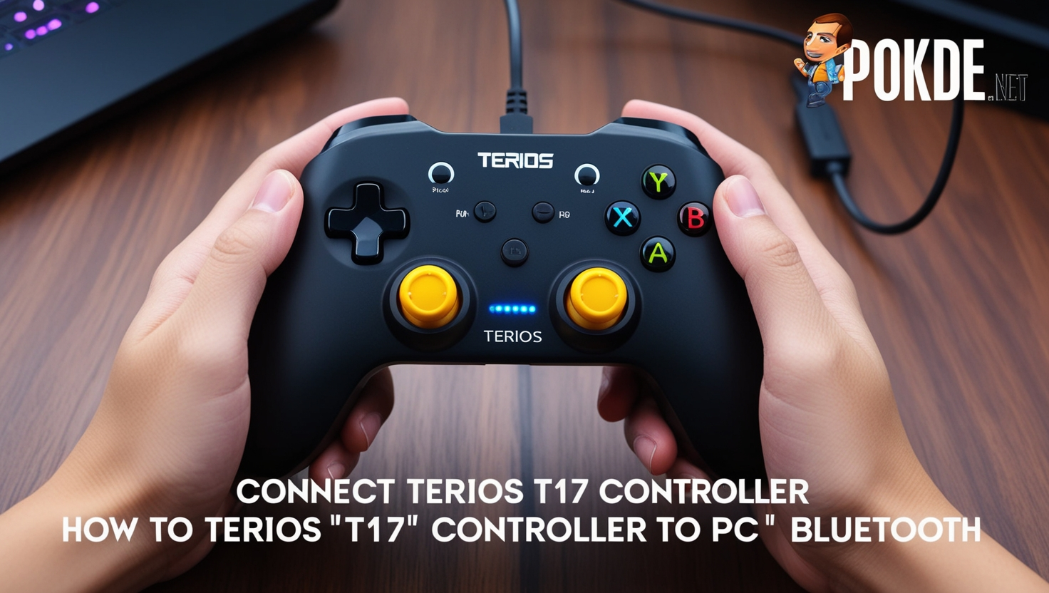 How to Connect Terios T17 Controller to PC Bluetooth