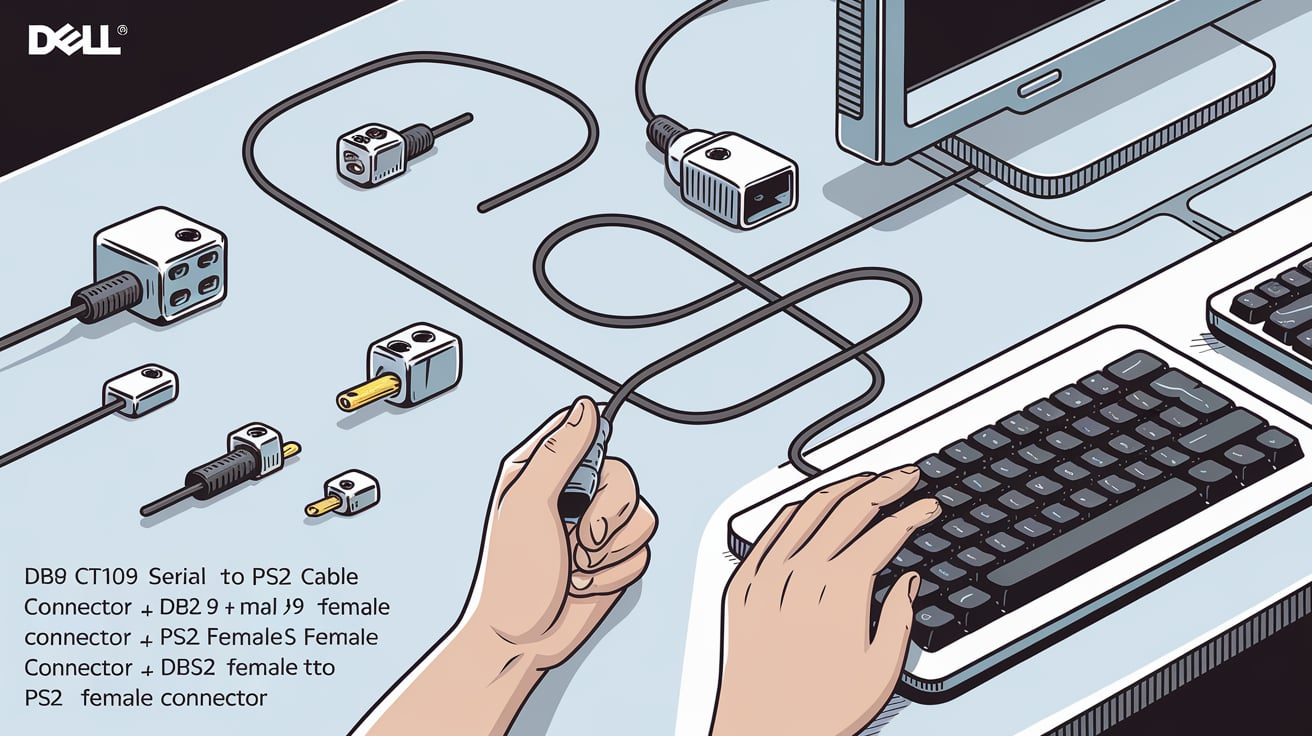 How to Make Dell CT109 Serial to PS2 Cable